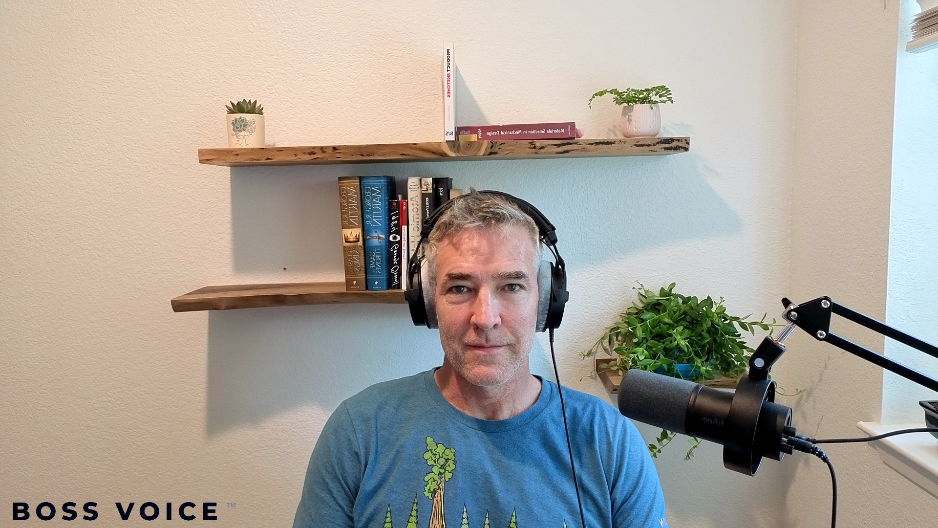 Example Boss Voice recording setup